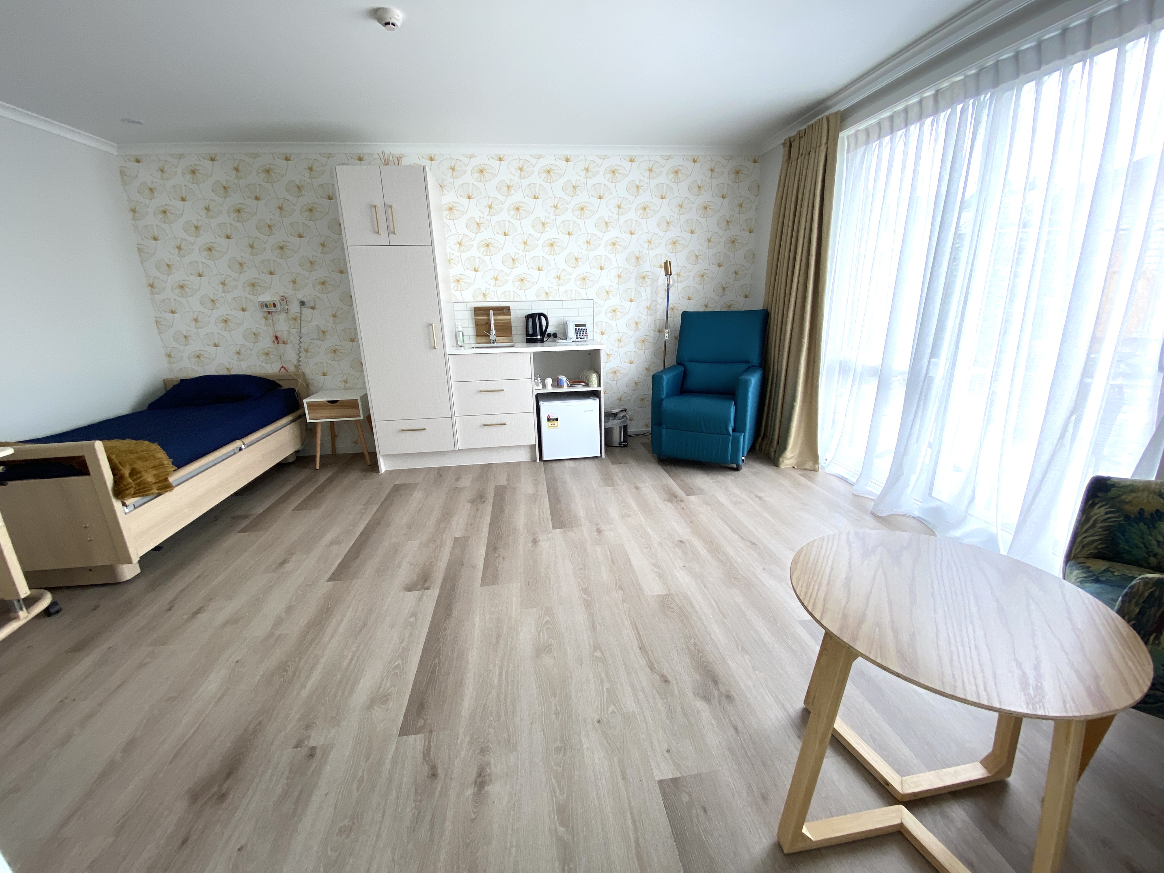 Respite room wide view