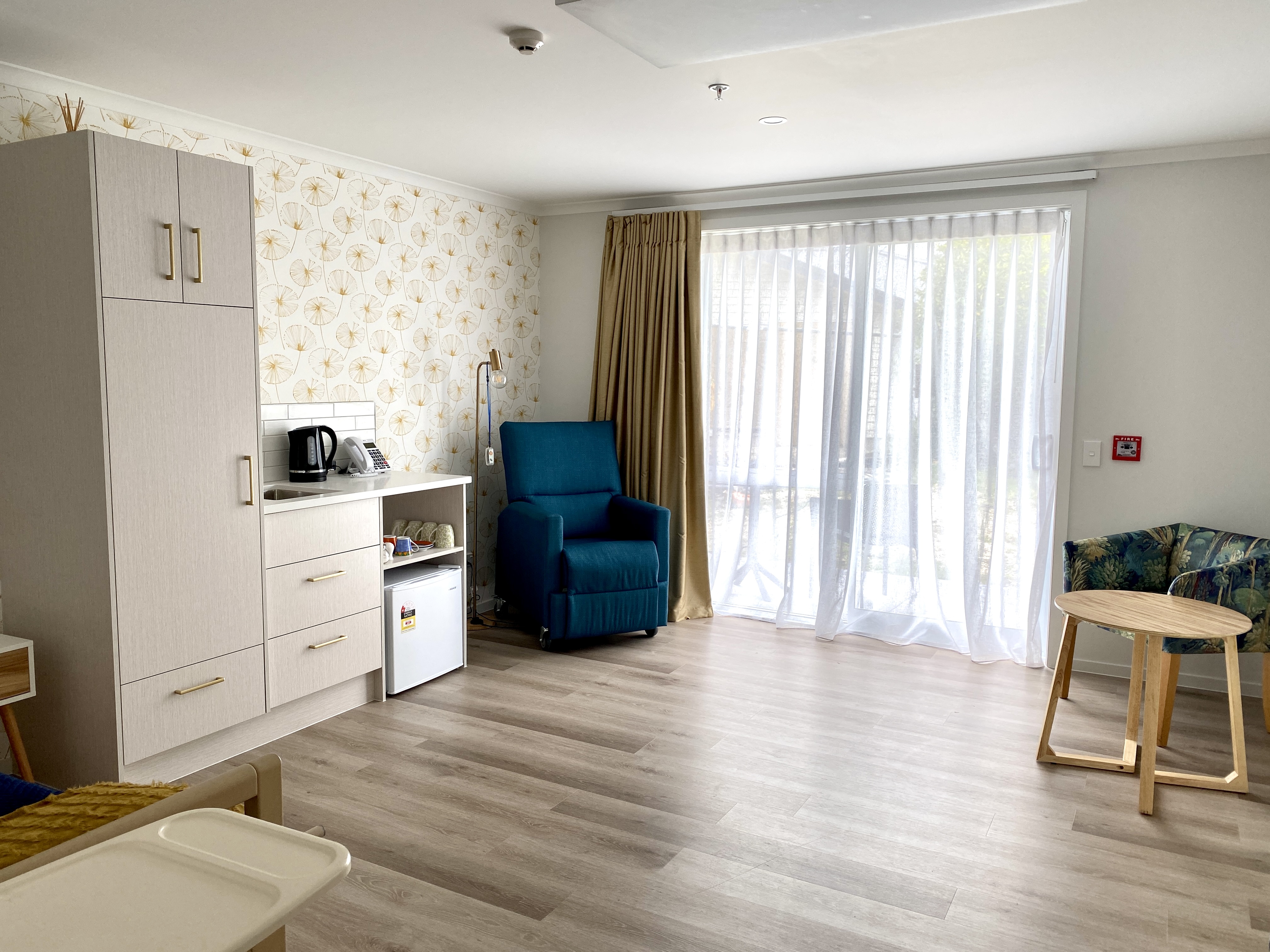 Respite room living area
