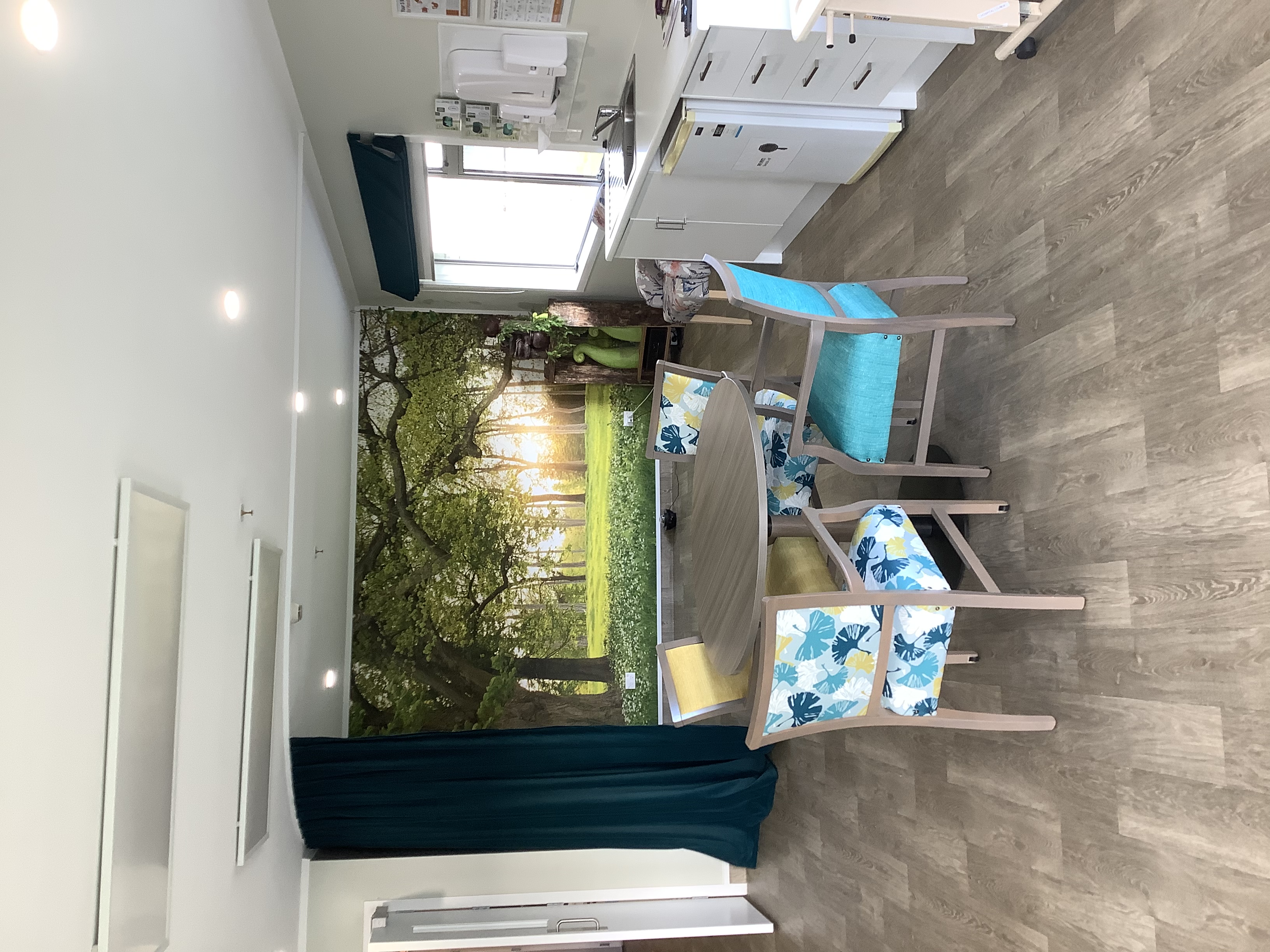 Hospital lounge and sensory area